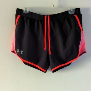 Under Armour Neon running shorts